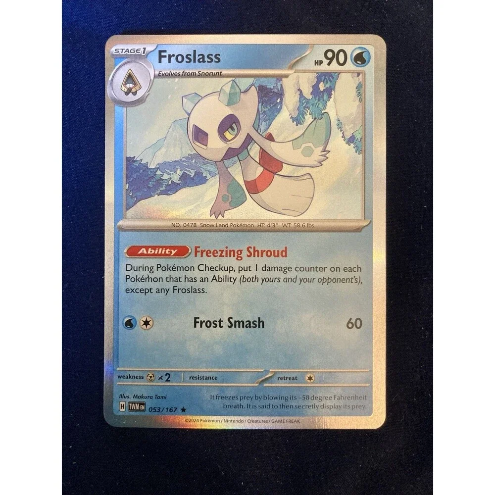 Froslass 053/167 Sv06: Twilight Masquerade Stage 1 Holo Rare